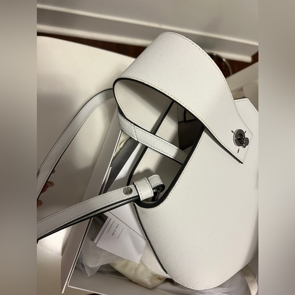 Dense Lente women's bag- leather hexagon bucket - Picture 6 of 10